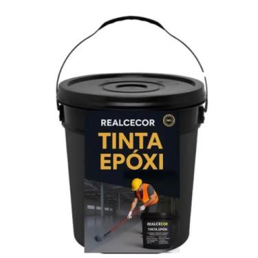 Imagem de Tinta Epóxi base água Realcecor 18L  Acabamento Profissional Durável, 