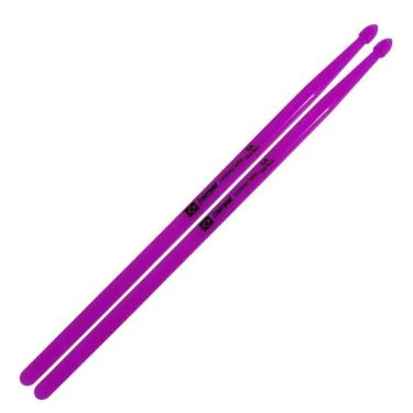 Imagem de Baqueta Para Bateria Luminous Fiber Neon Roxo 5a Liverpool