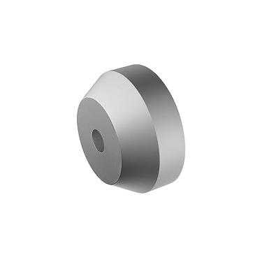 Imagem de Tezuyok Adaptador De Disco Alumínio 45 Rpm Para Toca-Discos Vinil 7" - Acessório Com Cúpula Sólida