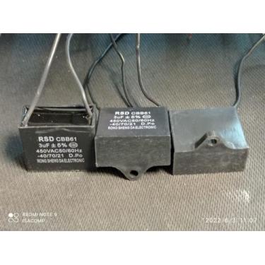 Imagem de 1x Capacitor Partida 3uf/450v Cbb61 Rsd