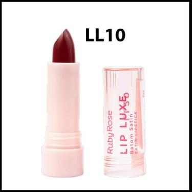 Imagem de Batom Satin Bala Ruby Rose Lip Luxe HBL6000, LL10