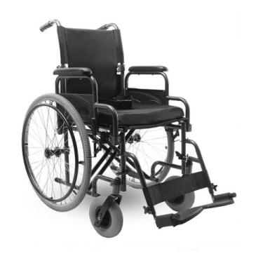 Imagem de Cadeira De Rodas Dobrável Modelo D400 120 Kg  - Tamanho 48 - Dellamed