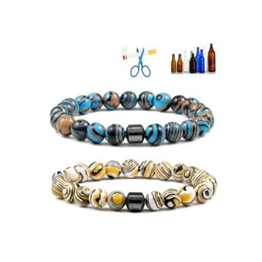 Imagem de Long tiantian Pulseira antiálcool internacional antiálcool para reduzir o desejo de beber, joias para mulheres e homens, ajuda a aliviar a ansiedade, joias presentes, Metal, Sem Pedra Preciosa