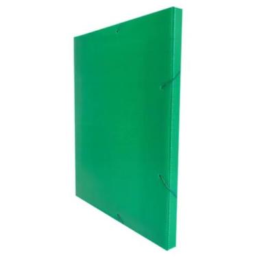 Imagem de Pasta Plástica Ofício Polionda c/aba e elástico 2cm Cores Diversas - N