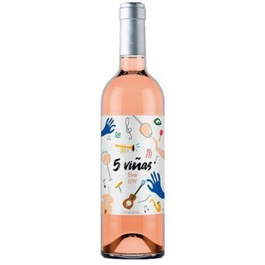 Imagem de Vinho cinco vinas rose 750 ml - 5 VIÑAS