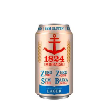 Imagem de Cerveja Zero Carbo Lata Imigração - 350ml