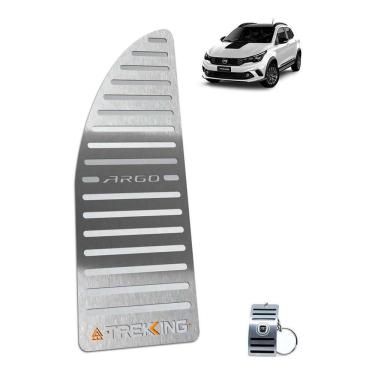 Imagem de Descanso De Pé Em Aço Inox Fiat Argo Trekking Prata