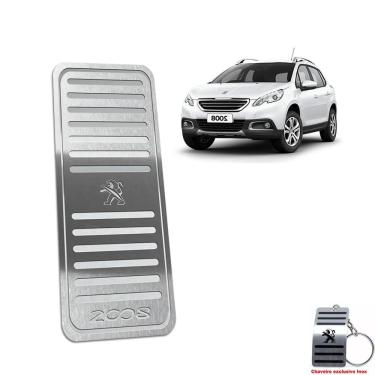 Imagem de Descanso De Pé Peugeot 2008 2015 Até 2019 Aço Inox