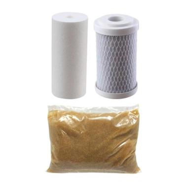 Imagem de Kit Refil Deionizador 3 Estágios 5 Polegadas Resina MB400 - 400g - Fdm