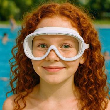 Imagem de Óculos-máscara infantil p/ natação-silicone mergulho-mesaio d - ALÍKI,