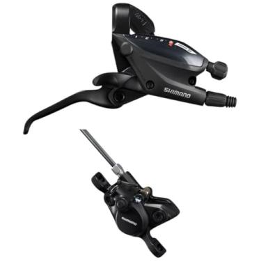 Imagem de SHIMANO Conjunto montado de alavanca de freio a disco para bicicleta - ST-EF505 (8R), 8SPD, BR-MT200(R), sem adaptador)