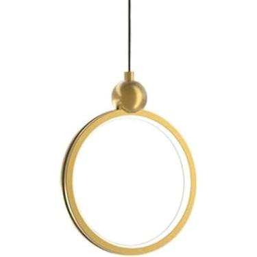 Imagem de Lustre De Metal De Estilo Simples, Abajur Criativo Ular Pedat, Luz Led De Três Dedos Hagig Light, Lâmpada Flush Mout Ceilig Hagig, Quarto Diig Quarto Decorado Com Luminárias Light, One Color, 30cm