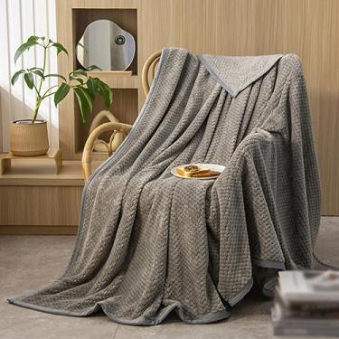 Imagem de Cobertor de vento, macio ao toque, único, verão, microfibra, proteção de ar condicionado, cobertor (cor 10, 150 x 200 cm)