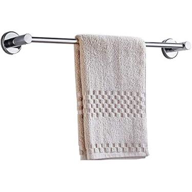 Imagem de WYUYIWH Suportes de toalha de chuveiro Prateleiras de banheiro Preservativo de perfuração de montagem na parede Não é fácil de desbotar respirável com espaço de haste de alumínio (Cor: Branco +