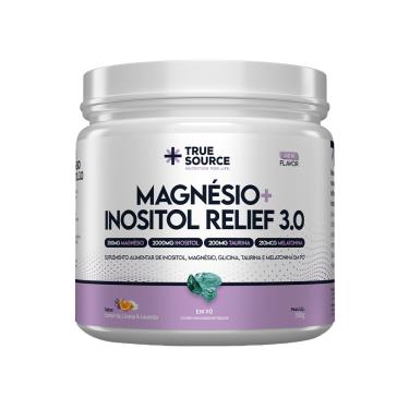 Imagem de Magnésio + Inositol Relief 3.0 Camomila e Lavanda True Source 350g