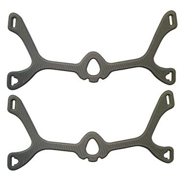 Imagem de 2 peças Cpap máscara de nariz Wisp armação de tecido compatível com máscara nasal Wisp - moldura de tecido para Philips Respironics Wisp, moldura para tecido wisp cpap