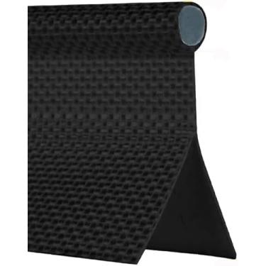 Imagem de Tubulação de trilho de toldo de 3 metros 8 mm aba dupla Ka-dor preta PVC núcleo faixa de trilho para trailer/acampamento/toldos/tendas