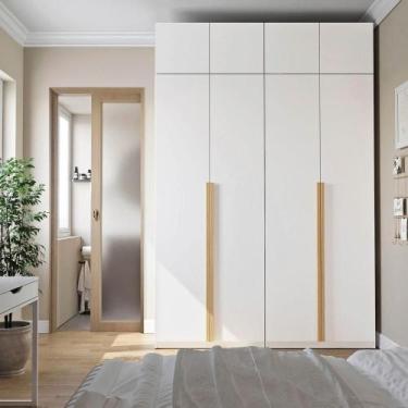 Imagem de Guarda-Roupa Modulado 4 Peças 8 Portas Jade CabeCasa MadeiraMadeira Br