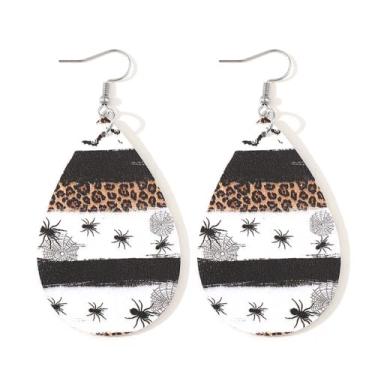 Imagem de Brincos femininos de Halloween com teia de aranha com pingente de teia de aranha, roupas de Halloween, acessórios de bijuteria