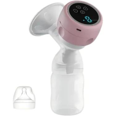 Imagem de Bomba Tira-Leite Elétrica 3 Modos E 9 Níveis – Silenciosa, Portátil E Confortável – Copo 180ml Com Tela LED E Carregamento USB-C