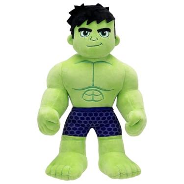 Imagem de Marvel Spidey and His Amazing Friends My Friend Hulk - peluche falante de 16 polegadas com 16 frases únicas