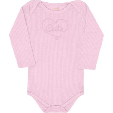 Imagem de Body mang long bebe 13484 kiko e kika - Kiko baby, Rosa, M
