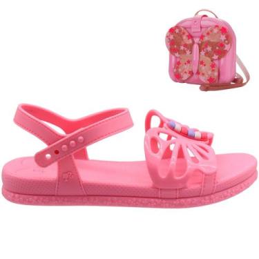 Imagem de Sandália Infantil Grendene Kids Boneca Fly Juvenil Com Mochila, 29, Ro