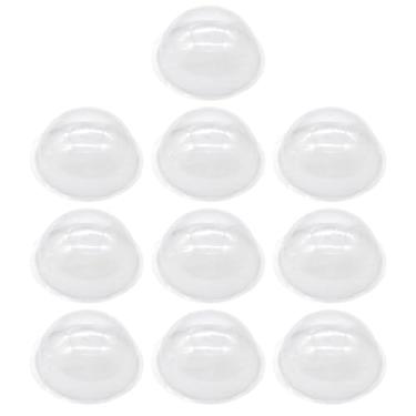 Imagem de Milisten 20 capas de PVC micro paisagem DIY globo de neve bola de Natal artesanato domo