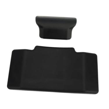 Imagem de Ysyqkn Encosto de Espuma PU Preta de Alto Desempenho com Absorção de Impacto, Substituição Direta, Design Bipartido, Encosto Universal para Porta-malas de Pa, Serve para 40l 45l