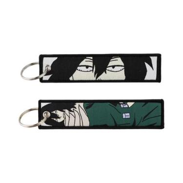 Imagem de Chaveiro Unissex De Anime Bordado Para Motocicletas E Carros Acessório