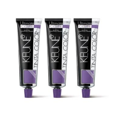 Imagem de Kit Keune Tinta Color Ultimate Cover 7.00 Loiro Médio - Coloração 60ml