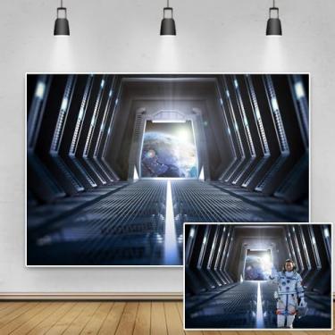 Imagem de TTQYFNM Fundo para fotografia universo, ficção científica, nave espacial, corredor, estação espacial, para fotografia, universo, ficção científica, nave espacial, corredor, planeta, fundo, meninos