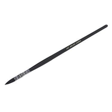 Imagem de aqxreight Pincel de Aquarela de lã de Náilon Detalhe Redondo Lápis de Cabelo Feito à Mão para Pintura e Escrita Detalhes Adequados é o Preenchimento Fino e o Pincel Adequado é o Design de Aquarela