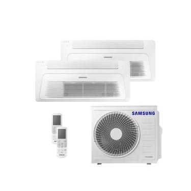 Imagem de Ar Condicionado Multi Bi Split K7 1V Samsung Wind Free 24000 BTU (1x1200+1x18000) Quente e Frio Inverter R410 220V