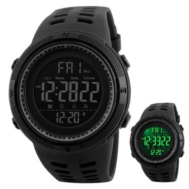 Imagem de Relógio Masculino Skmei 1251 Original de Pulso Digital Esportivo Prova Dágua-Masculino