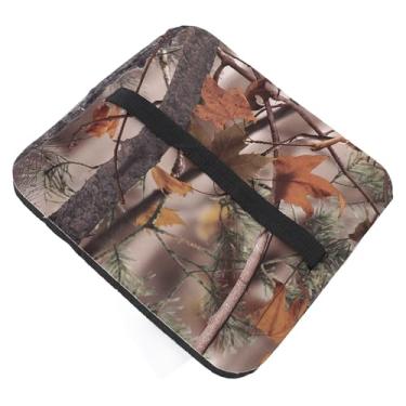 Imagem de ZAWELIYO Folha Padrão Flanela EVA Confortável Almofada de Assento de Estádio à Prova de Umidade Antiderrapante Almofada de Assento Ao Ar Livre para Molhado