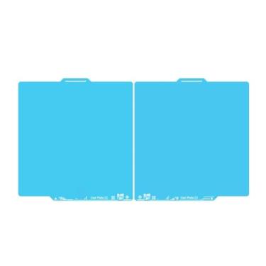 Imagem de Placa de impressão de aço mola de dupla face, compatível com impressoras 3D Bambu Lab P2S/A1/P1P/P1S/X1c - Design que evita entupimentos e garante zero aquecimento.(1PCS)