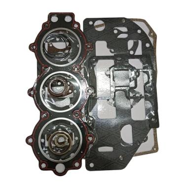 Imagem de Goodfind68 Novos kits de conjunto de juntas compatíveis com motor de popa Evinrude Johnson OMC BRP 50HP 60HP 65HP 70HP 3cyl, serve para motor de barco Sierra 18-4323 398047 0398047 438904 0438904