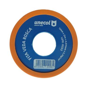 Imagem de Kit 120 Fita Veda Rosca 12mm 50 Metros Vedação Hidráulica Canos Torneiras Teflon - Kit