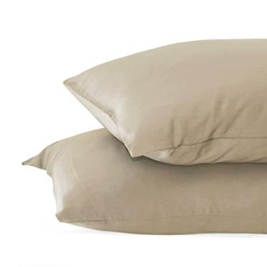 Imagem de Conjunto de fronhas de bambu Resort - Stone-King da Cariloha para unissex - 2 fronhas