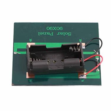 Imagem de Cryfokt Carregador de Painel Solar, Placa de Carregamento Solar Portátil de Economia de Energia para Baterias 2xaa, Fonte de Alimentação para Uso Externo