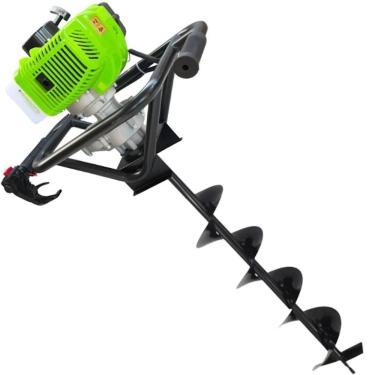 Imagem de Perfurador Perfuratriz de Terra a Gasolina Menegotti Mps52 V3 + Broca 80x15cm