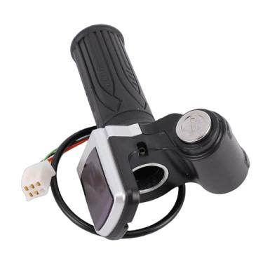 Imagem de SUNGOOYUE Punho do Acelerador de Meia Torção, Controle de Aceleração Com Indicador de Bateria de Display LED E Trava de Chave para Substituição de Scooter Elétrico E Bike E Trike