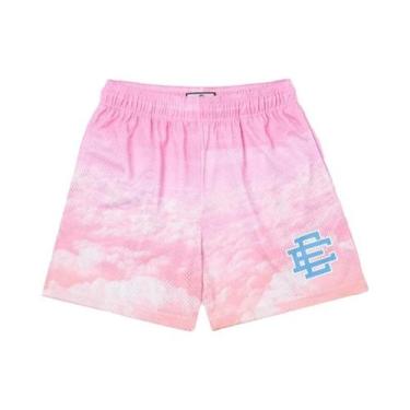 Imagem de Bermuda Casual De Verão Para Homens Em Malha Respirável Eric Emanuel P