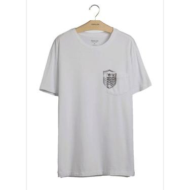Imagem de Camiseta Osklen Bolso Brasão Mc Masculina-Masculino