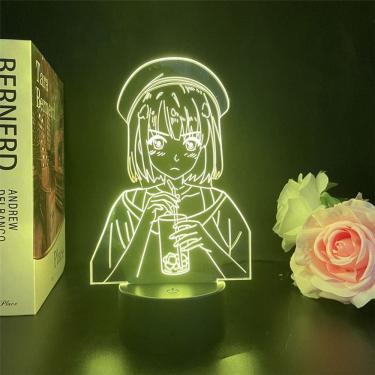 Imagem de Luz noturna USB 3D Como criar uma namorada chata Kato Megumi