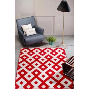 Imagem de Tapete andino veludo 1,00x1,50 quarto sala hotel pousada chalé toque m