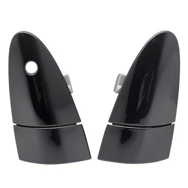 Imagem de Maçaneta externa do lado do motorista e do passageiro compatível com Honda CRZ 2011 2012 2013 2014 2015, maçaneta externa da porta com substituição de orifício de chave para 72181SZT003 72181-SZT-003
