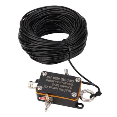 Imagem de Sonew Antena de Ondas Curtas de Banda Larga 3-30 MHz HF Pocket End Fed Radio Antenas