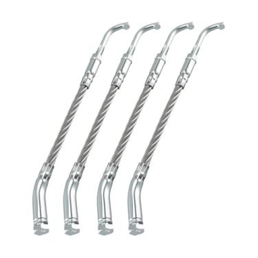 Imagem de HZSIFU Kit de arranhadores de gelo para snowmobile resistente, ajuste universal para modelos de marcha ré e não reversa, compatível com alturas de pista de 6,3 cm e mais altas, pacote com 2